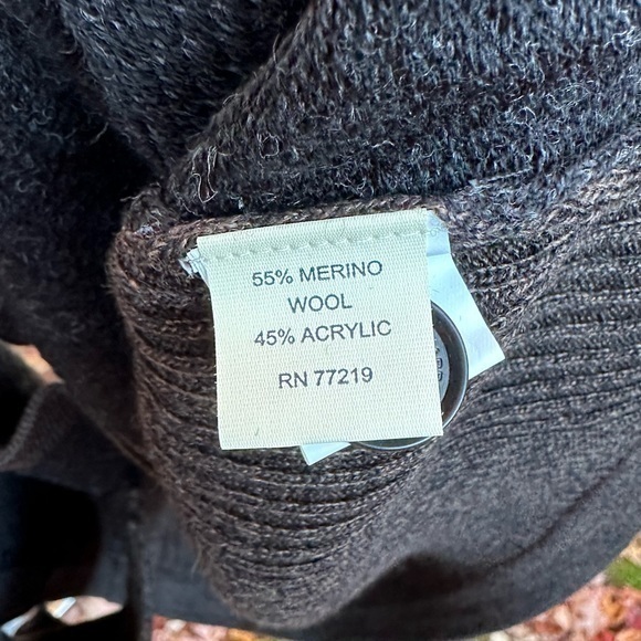 Joseph Abboud Men’s Merino Wool Black & Brown Suit Separates Vest (NWT) - Picture 6 of 7